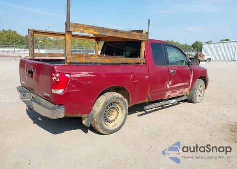 2007 Nissan Titan Se z USA, uszkodzony, nr VIN 1N6BA06B67N240002